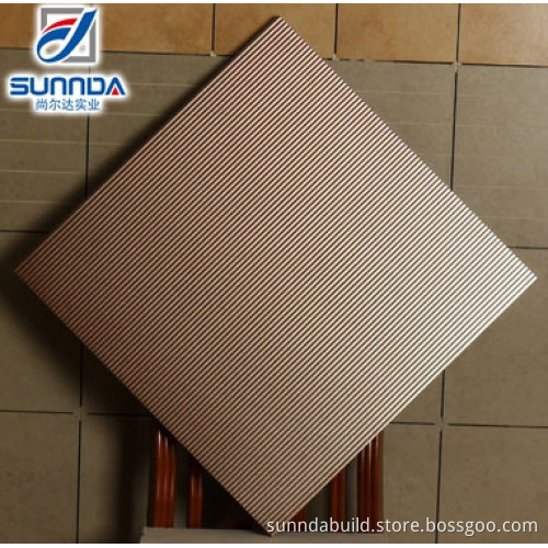Metallic finish porcelain floor and wall tile for bathroom, bedroom, sitting room